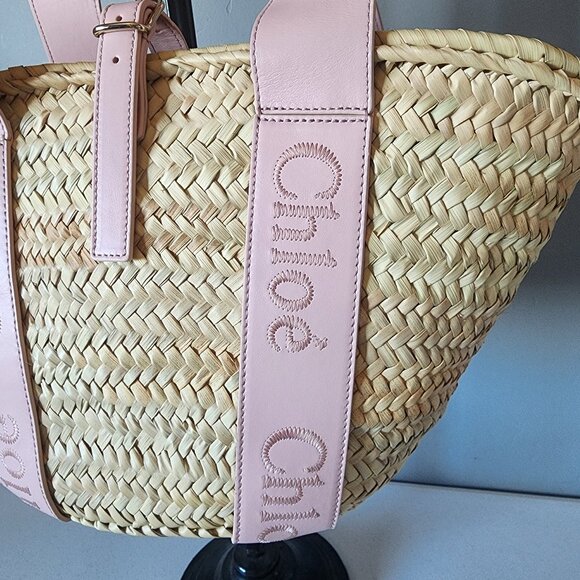 Chloe Basket Tote Bag "LIKE NEW" - Picture 3 of 16
